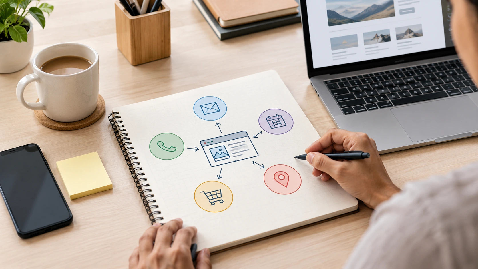 Define business website goals and objectives